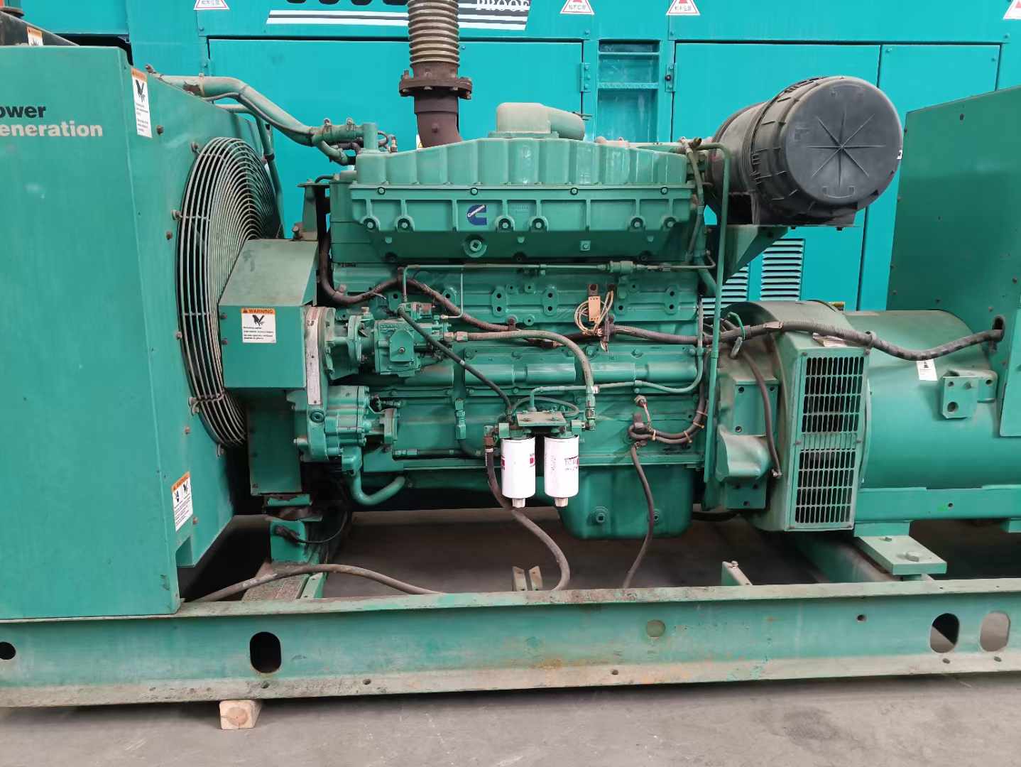 明山过载会对 600kW 柴油发电机组造成哪些损害?